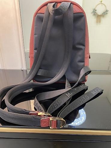 marc jacob: Marc Jacobs mini bel çantası/backpack - Rəng: bordo (şərab tonu) - — 2