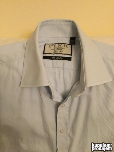 Košulje: Original PINK kosulje M - L - XL 100% cotton Ramena 47/50cm — 2