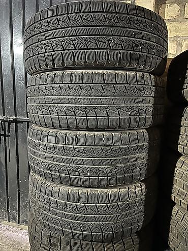 nexi 2: Шины 215 / 60 / R 16, Зима, Б/у, Комплект, Легковые, Корея, Nexen — 1