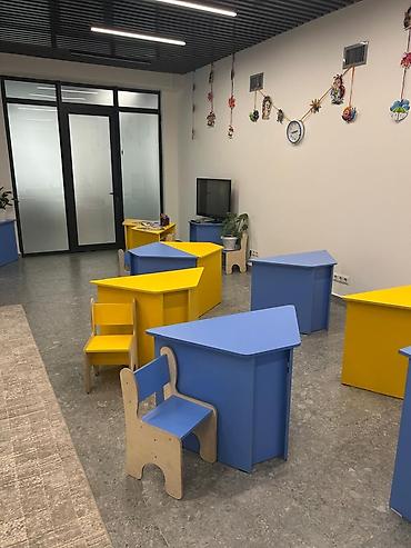 Детские столы: Продажа комплекта детской мебели (столы-Трапеции и стулья) ​В связи с — 5