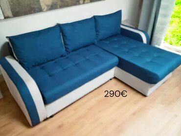 Ugaone garniture: Ugaona garnitura na razvlačenje – model sa ležajem i kutijom za — 5