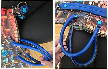 Torbe: GABS kožna torba. prelepa, šarena, ima zip celom dužinom i širinom — 6