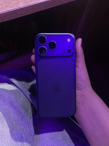 mini iphone: IPhone 17 Pro Max, Б/у, 256 ГБ, Голубой — 1