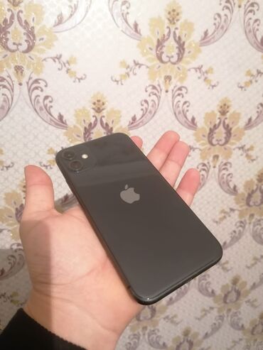 iphone 11 qiymetleri: IPhone 11, 128 ГБ, Черный, Отпечаток пальца, Face ID, С документами