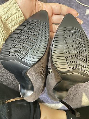 Çəkmələr: Çəkmə, Ölçü: 36, rəng - Boz, Yeni — 5