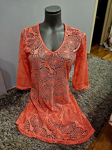 boho torbice: Tunika/ haljina rupicasta moze i za plazu — 1