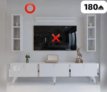 мойдодыр для ванной: *TV stend / TV Altı 180Azn💥* ✔️Rəng seçimi var Ölçü 180x35 ✔️ *Şəhər