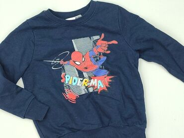 allegro sweterki azurowe: Sweatshirt, Marvel, 3-4 years, 98-104 cm, condition - Very good