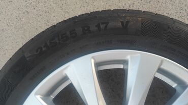 сколько стоят зимние шины на машину: Колеса в сборе 215 / 55 / R 17, Лето, Новый, Комплект, Легковые, Литые, отверстий - 5