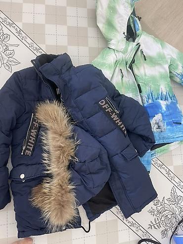 За оба куртки 2500 Детская зимняя куртка Anernuo LIFE style, размер at lalafo.kg За оба куртки 2500 Детская зимняя куртка Anernuo LIFE style, размер