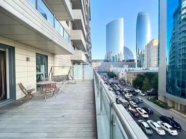 Uzunmüddətli kirayə mənzillər: WhatsApp la əlaqə saxlayın. Port Baku Residence BIG TERRACE Crescent — 6