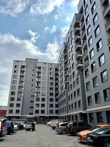токмок долгосрочная квартира: 2 бөлмө, 64 кв. м, Элитка, 4 кабат, ПСО (өзү оңдоп түзөтүп бүтүү үчүн)