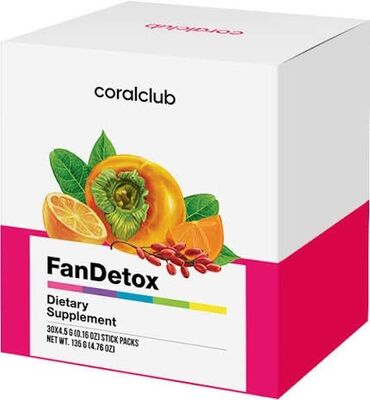 Витамины и БАДы: FanDetox от Coral Club — пищевая добавка в удобных стик‑паках для — 2