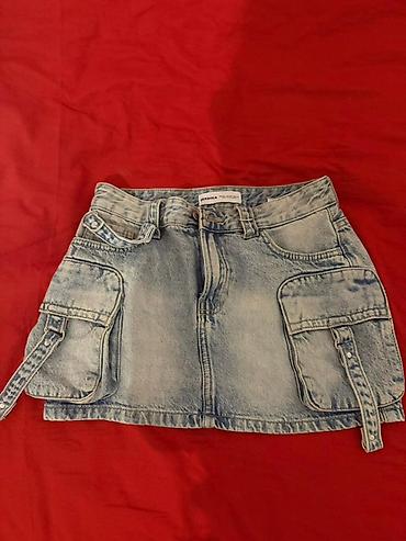 Ətəklər: Mini Ətək, Bershka, Cins, S, M — 1