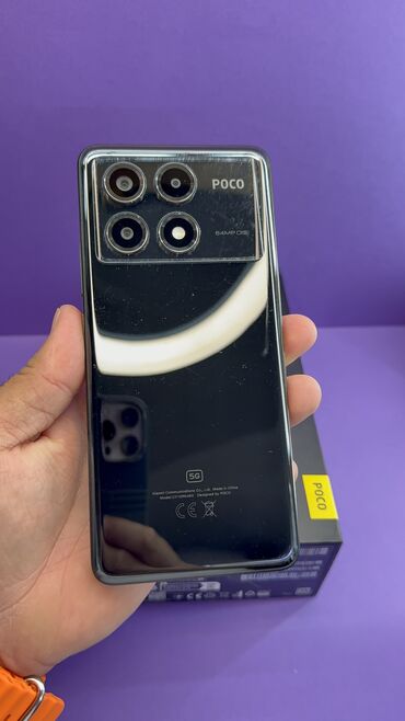 бу телефоны в бишкеке редми: Poco X6 Pro 5G, Колдонулган, 512 ГБ
