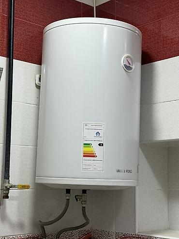 Краны водонагреватели: Warm & World elektrik su qızdırıcısı (şaquli, divardan asılan — 1