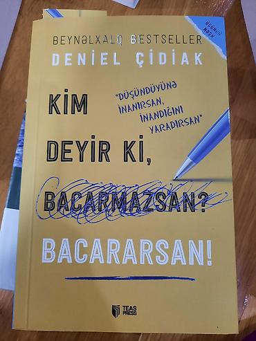 Kitablar və jurnallar: Məhsul: Kitab Adı: “Kim deyir ki, bacarmazsan? – Bacararsan!” — 1