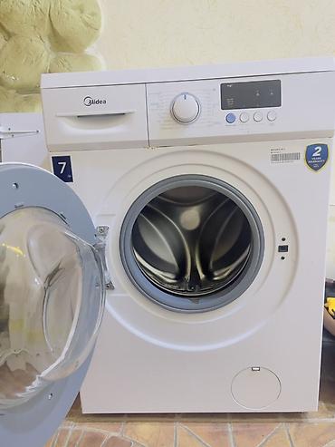 lilafix 7.1: Midea önyükləməli paltaryuyan maşın - Yük tutumu: 7 kq (korpusda “7 — 1