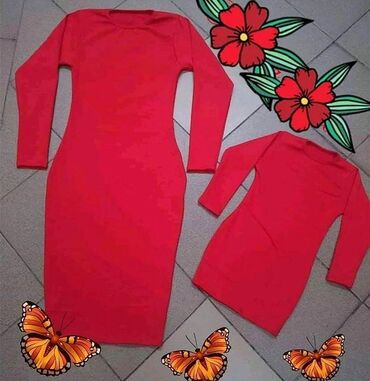 Haljine: Haljine za mame i devojcice - rade se u velicinama od 1 do 12, i za — 16