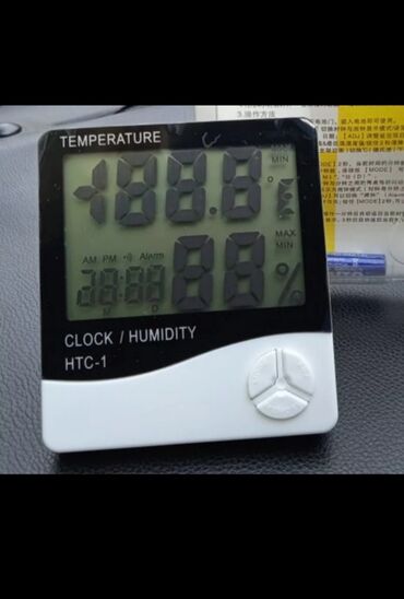 Termometrlər: HTC-1 Termometr Həm iceri hemde colun temperaturunu olcur Nemislik