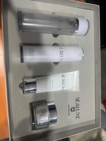 гель для бритья: Набор косметики SEALUXE (Switzerland) Премиальный комплект средств