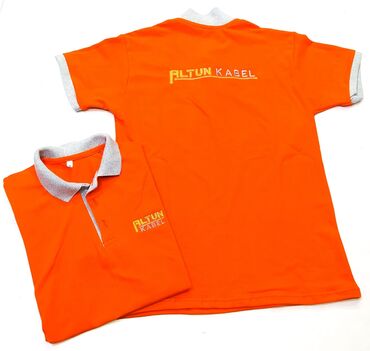 Reklam, çap: UNIFORMALAR İş geyimi tipli polo köynək - Rəng: Qırmızı-qara iki — 17