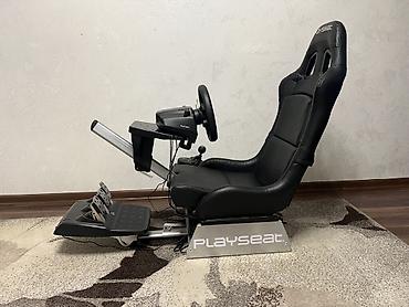 швеные машинки: Игровой симулятор Logitech G923 с креслом Playseat и КПП — 2