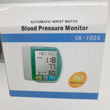 Tonometrlər: Təziq aparati Davleni olçen Tonometr tam avtomatikdir. Biləyə — 9