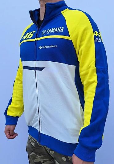 versace kacketi: Moto Duks VR46 mod.01 Moderan pamučni duks za ljubitelje moto sporta — 6