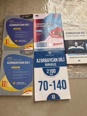 riyaziyyat 9 cu sinif guven pdf yukle 2023: Azərbaycan dili test topluları hər biri 5 manat MHM mətnlər toplusu 7