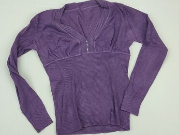 bluzki fiolet: Sweter, S, stan - Dobry