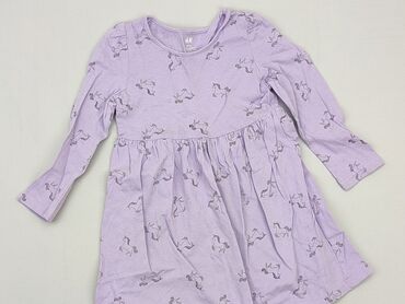 sukienka letnia z dekoltem w serek: Dress, H&M, 3-4 years, 98-104 cm, condition - Very good