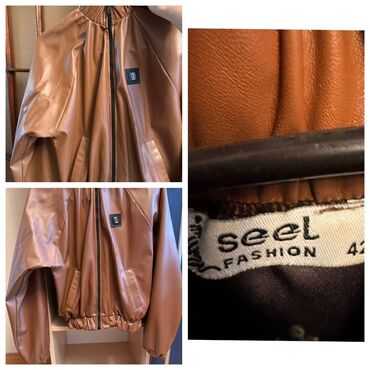 yun jaket modelleri: Dəri kurtka, XL