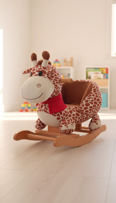 Ostale igračke: Продајем коришћену жирафа њихалицу ѕа децу. Добро очувану, погледати — 1