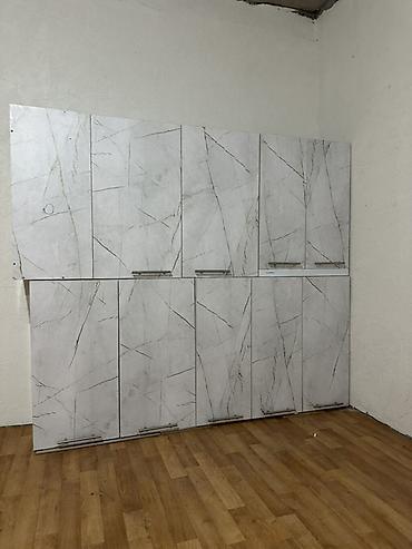 silver kitchen: Кухонный гарнитур, Б/у, цвет - Серый — 6