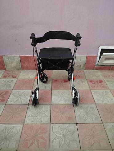decathlon rolik: Yüngül Rollator 4 tekerli Gəzinti Arabsi — 2