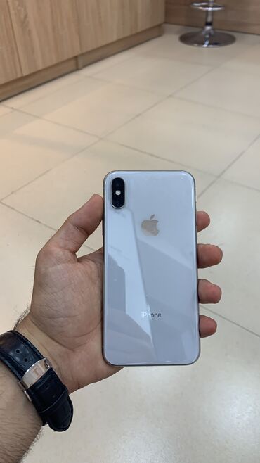 ayfon 12 islenmis: IPhone X, 256 ГБ, Белый, Face ID