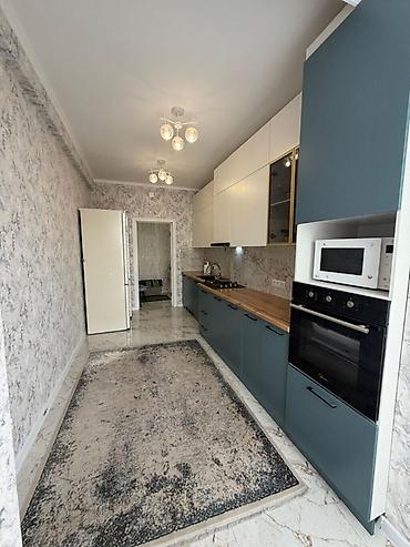 квартиры месячные: 2 комнаты, 63 м², Асанбай мкр Элитка, 8 этаж, Евроремонт — 8