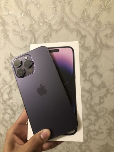 ош айфоны: IPhone 14 Pro, Deep Purple, Коробка