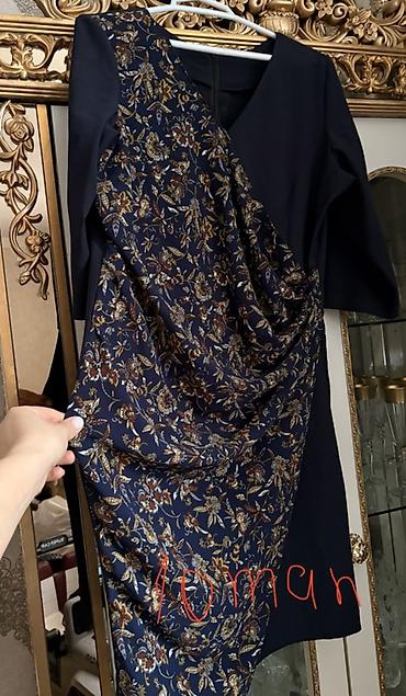 Ziyafət donları: Qadın geyimləri – müxtəlif don modelləri 1) Tünd göy don – asimmetrik — 1