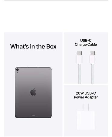 ipad 2021: Планшет, Apple, память 256 ГБ, 10" - 11", 5G, Новый, Классический цвет - Серый — 3