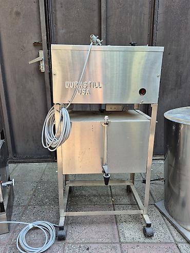 distille su: Durastill USA markalı sənaye tipli su distillə avadanlığı komplekti — 7