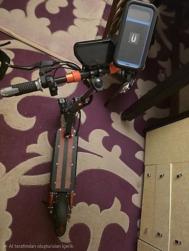 penny bord: Güclü elektrikli skuter – şəhərdə və off-road üçün - İkiqat ön — 5