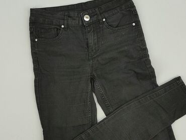 spodnie dresowe szerokie nogawki: Jeans for women, H&M, XS (EU 34)