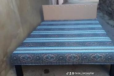 Çarpayılar: Təzə çarpayılar. 1 nəfərlik çarpayılar 60manat. 2 nəfərlik taxt — 12