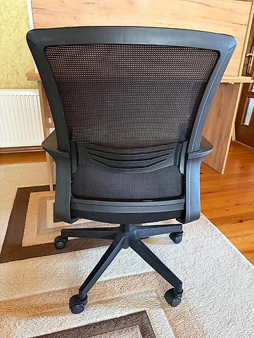 Ofis mebeli: Yeni, Təkərli, Qolları tənzimlənmir, Parça — 2