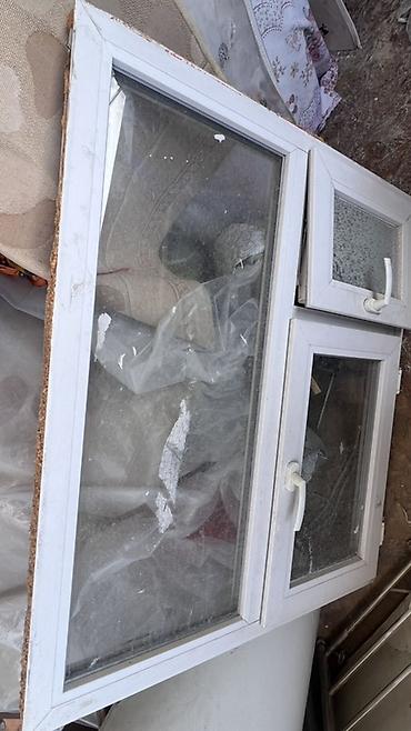 Пластиковое окно с подоконником размер 120х100 at lalafo.kg Пластиковое окно с подоконником размер 120х100