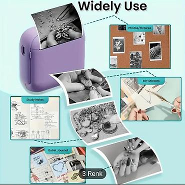 Printer və kseroks aparatları: Mini Cib Printeri – inkless termal çap texnologiyası ilə — 2