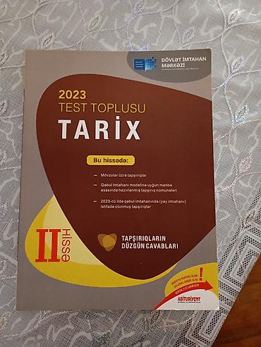 informatika codera pdf: Məhsul: 2023 “Test Toplusu – Tarix” (DİM), 2 cild - Nəşriyyat: Dövlət — 3