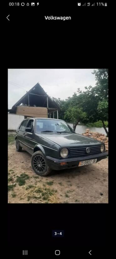 Volkswagen: Volkswagen Golf: 1989 г., 1.8 л, Механика, Бензин, Хэтчбэк